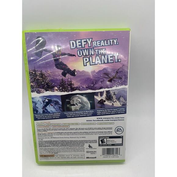 SSX - Xbox 360 - Complete CIB Snowboarding Game Tested and Working! Fast Ship! - Picture 2 of 7